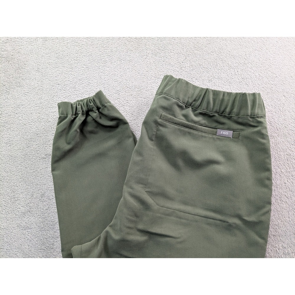 Figs Technical Collection Olive Green Jogger Scrub Pants Mens Medium M20SW2017
